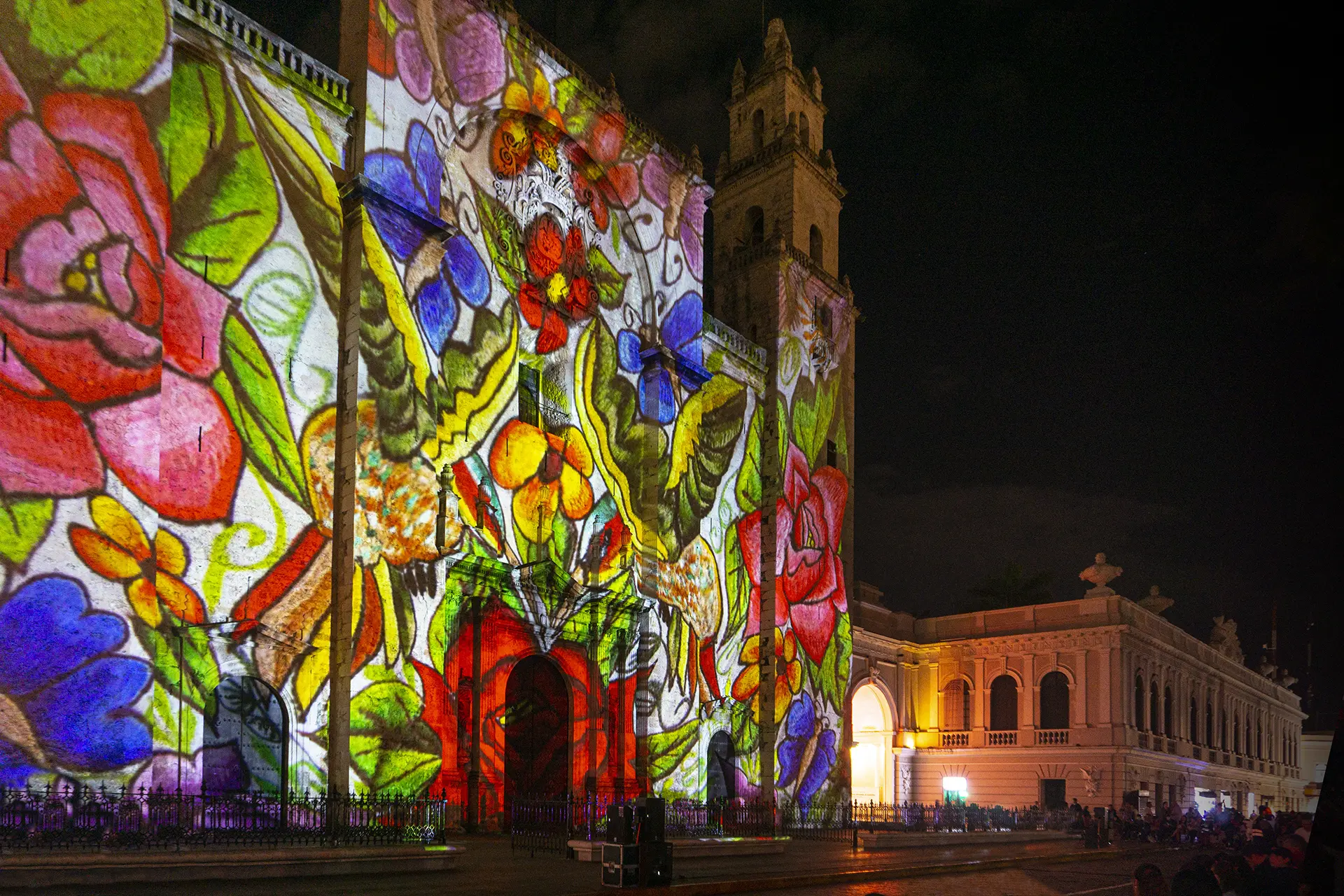 Mérida Eventos Diarios 05Viernes Videomapping Catedral