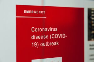 Coronavirus disease (COVID-19) outbreak – warning alarm message.